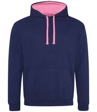 JH003 Oxford Navy/Candyfloss Pink Front