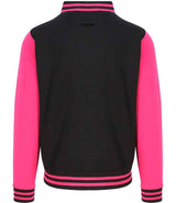 JH043 Jet Black/Hot Pink Back