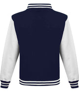 JH043 Oxford Navy/White Back